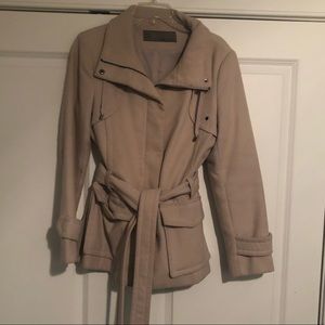 Zara coat -basic wool short coat